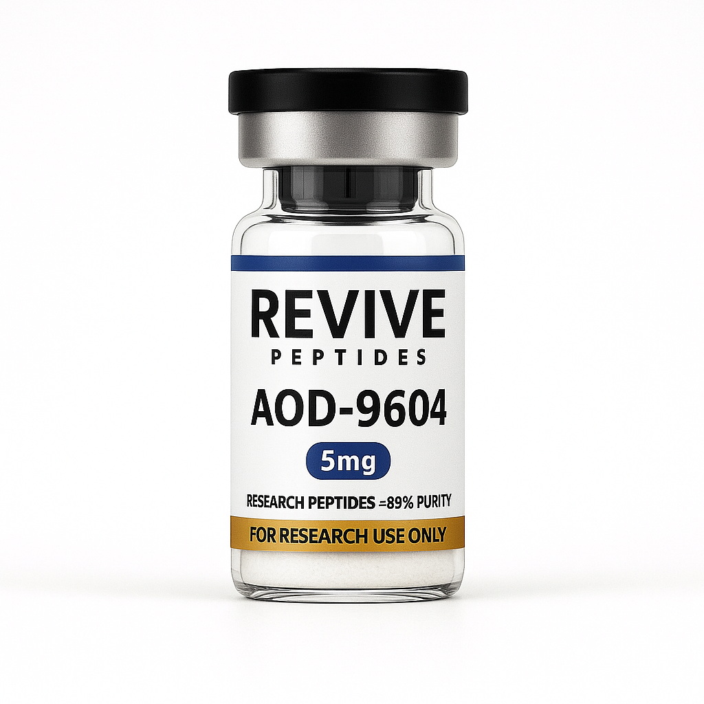 AOD 9604 5mg, 10mg: Research Only