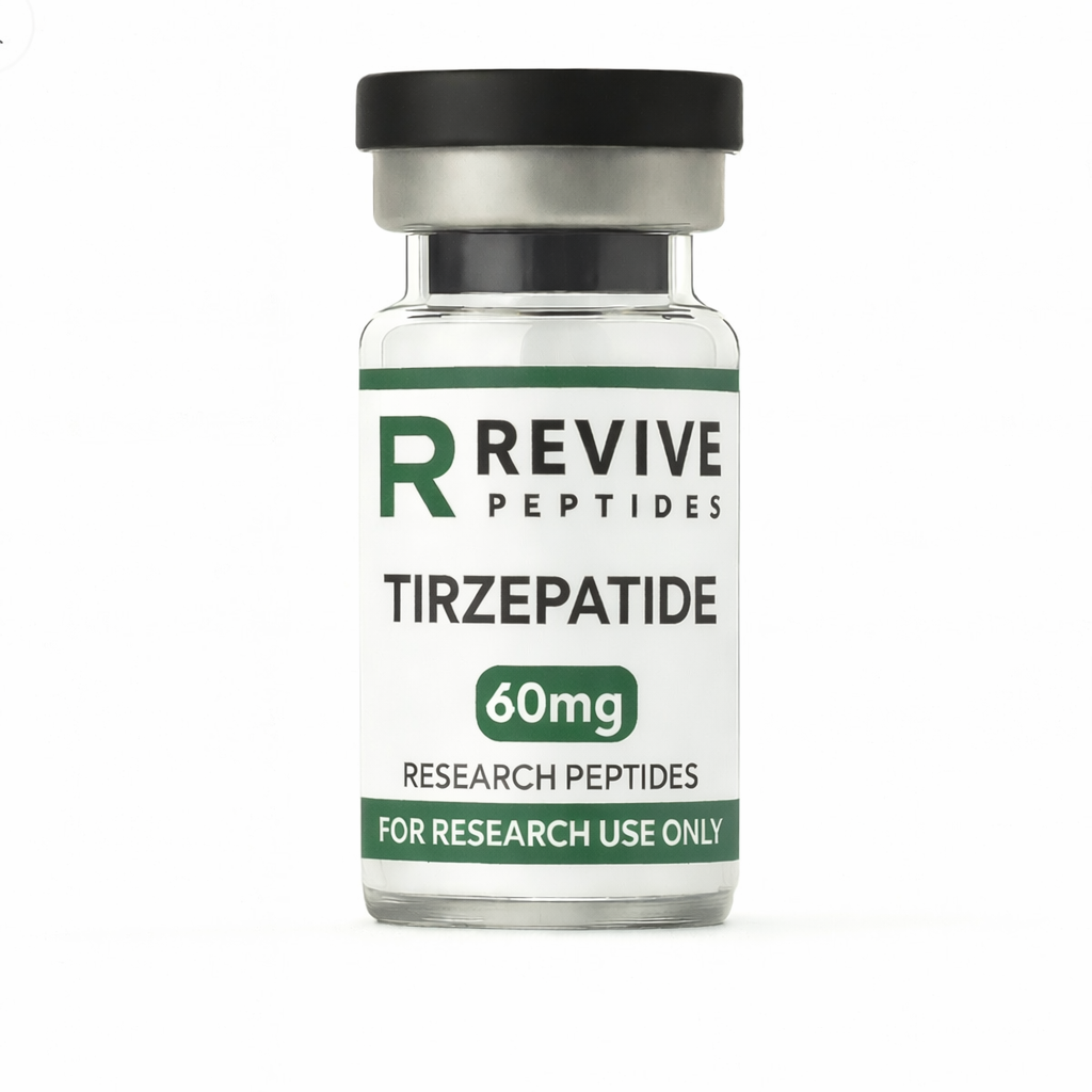 TIRZEPATIDE 20mg, 50mg, 60mg: Research only
